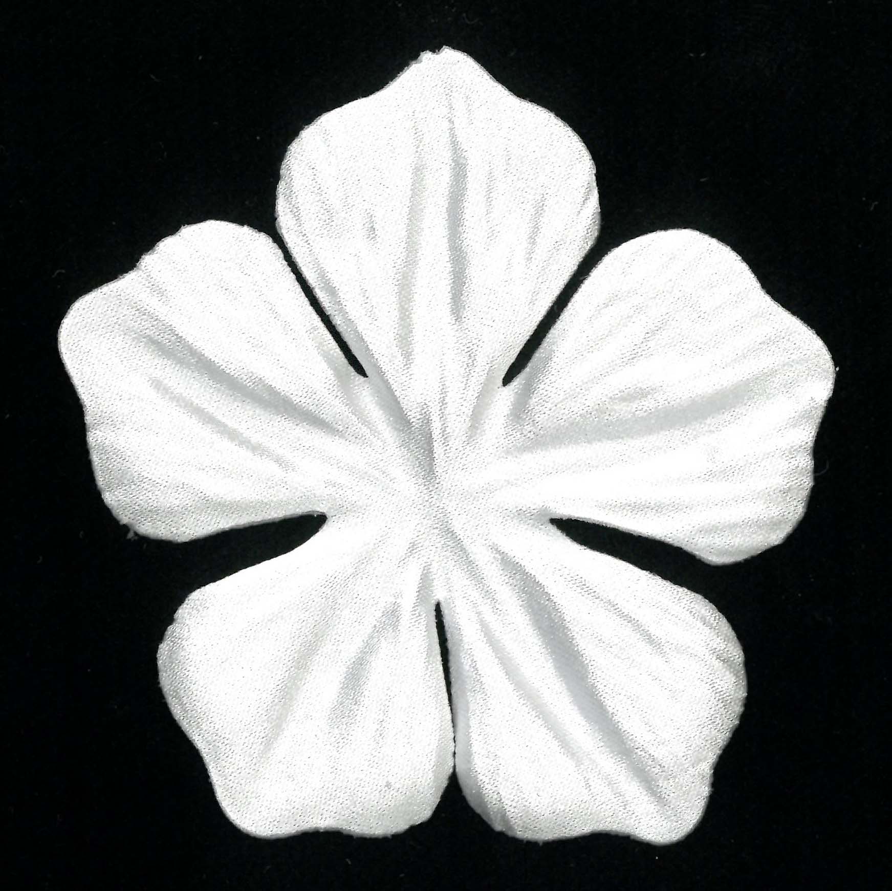 SATIN FLOWER - WHITE
